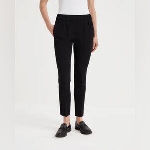 BRUNELLO CUCINELLI TAILORED JOGGERS SIZE 8 - MSRP $1450